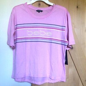 bebe Sport logo tee